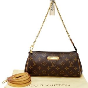 Wear once. Brand: Louis Vuitton
Louis Vuitton Eva Monogram Canvas Clutch Bag